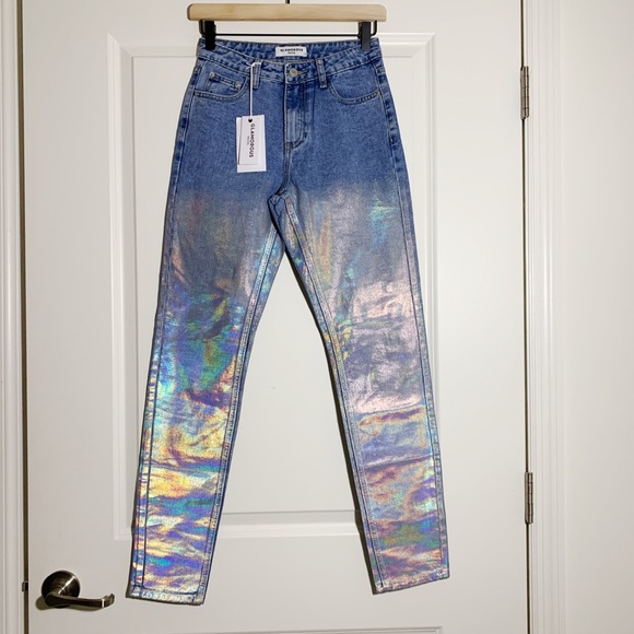 Glamorous | High-Waist Skinny Jeans - Picture 2 of 8